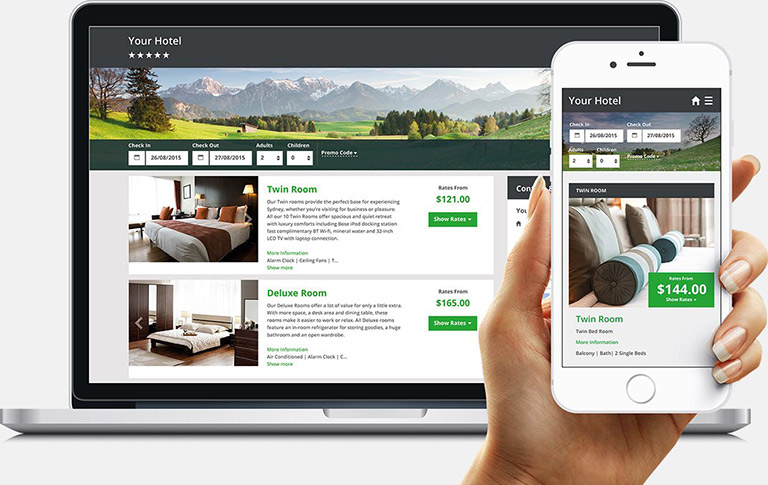 Hotel Booking Engine System