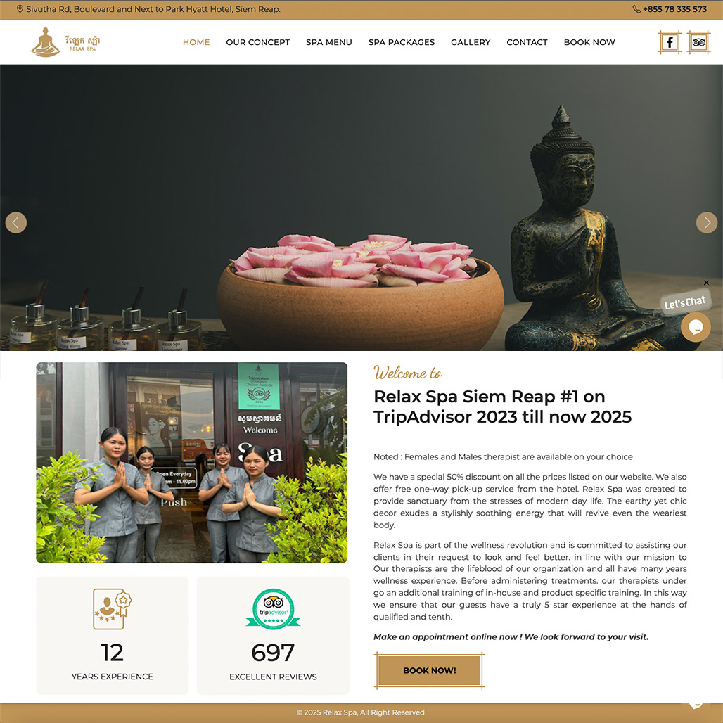 Relax Spa in Siem Reap